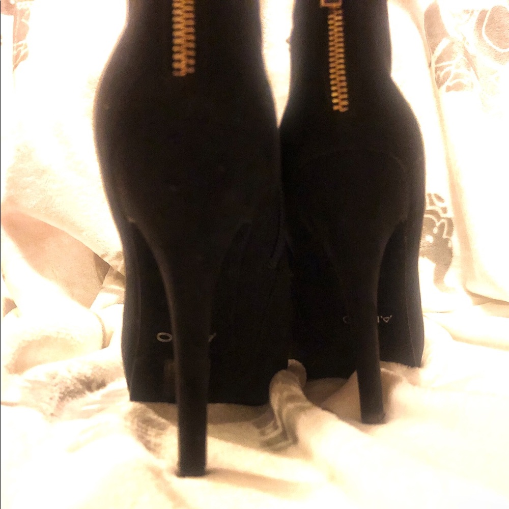 Aldo Paleven Round Toe Suede Knee-high boots - Picture 8 of 8